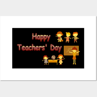 Happy Teachers ' Day Posters and Art